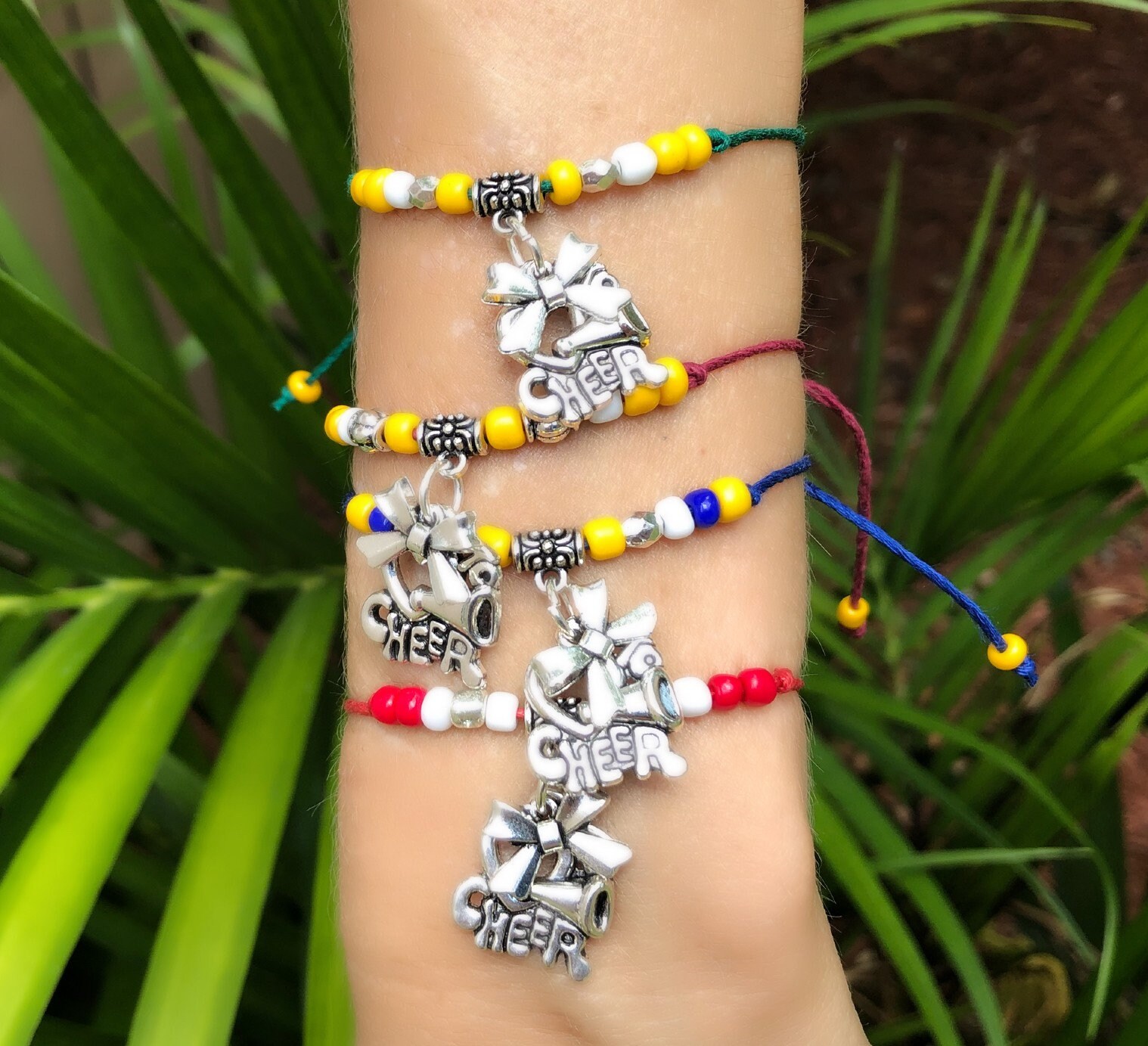 Custom CHEERLEADING FRIENDSHIP Bracelets 11 COLORS Create Etsy