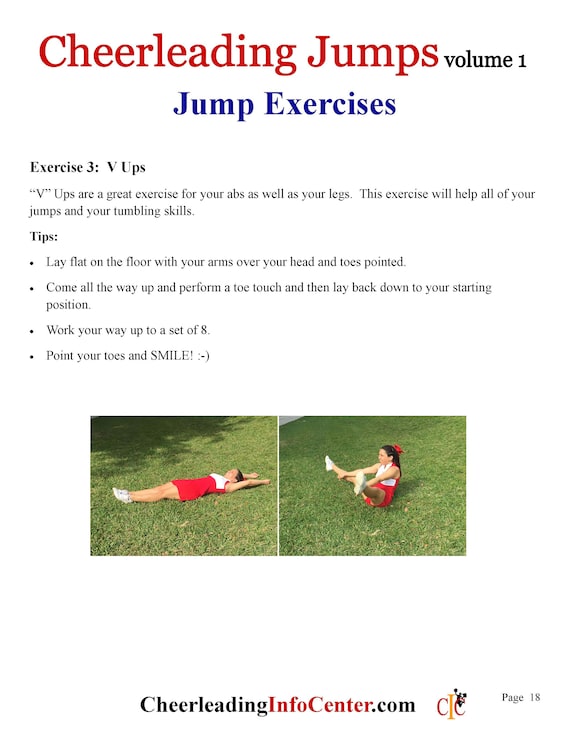 Cheer Jumps - How To Jump Higher