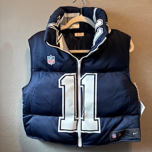 Dallas Cowboys Puffer Vest Women’s Medium