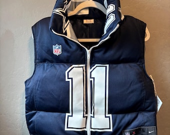 Dallas Cowboys Puffer Vest Women’s Medium