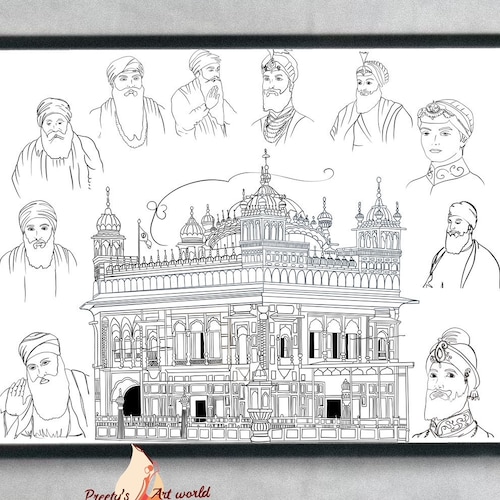 Singh Definition Printable Punjabi Artwork Home Décor I Sikhi Etsy