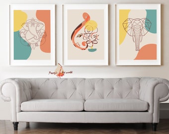 Modern Indian Decor Etsy