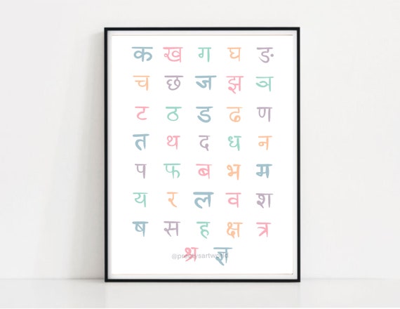 hindi alphabet hindi alphabet