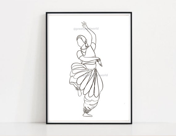 Classical Kathak Dance Pose Wall Frame at Rs 699/piece | Wall Photo Frame  in Ahmedabad | ID: 22566958933