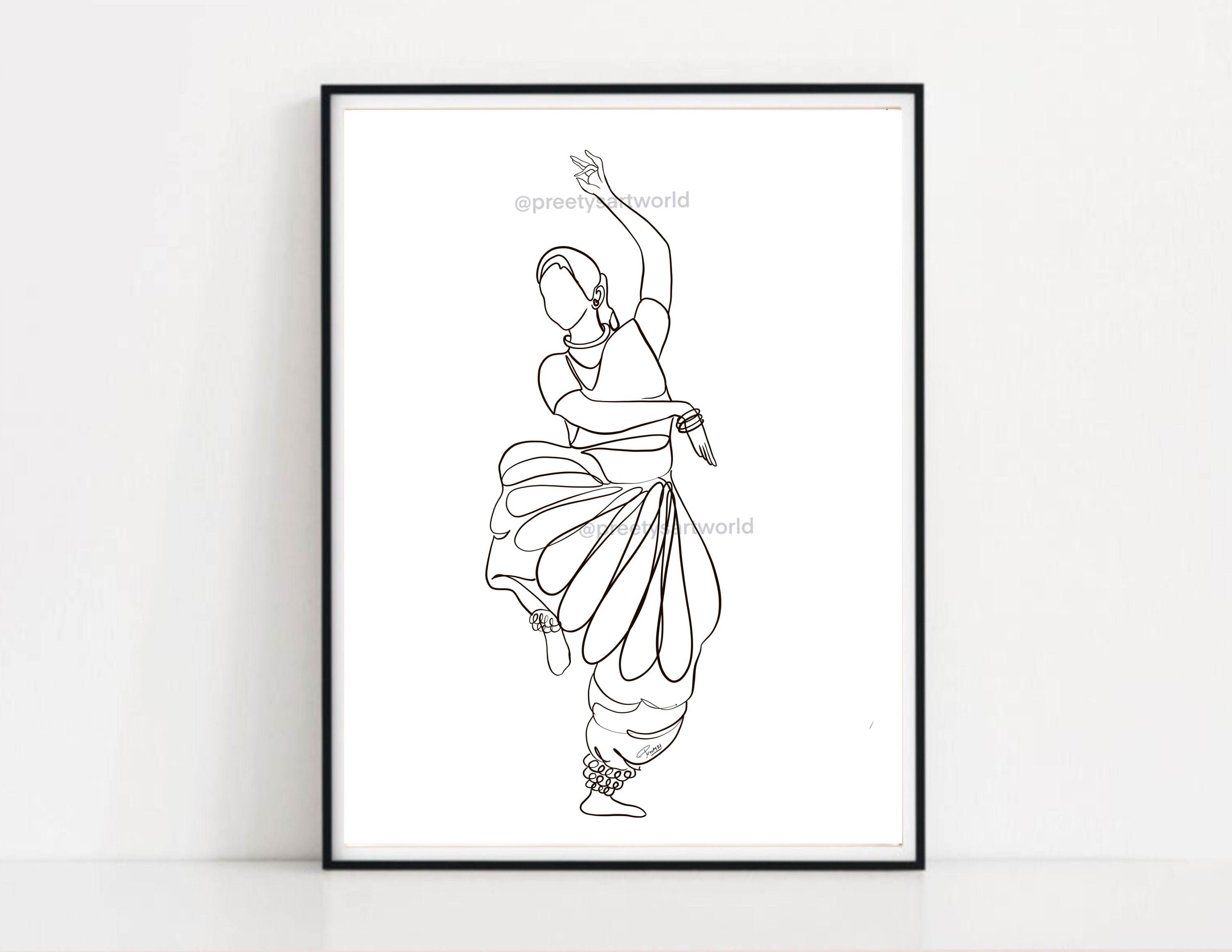 の 人気アイテムランキング Bharatnatyam Art - Etsy 絵画