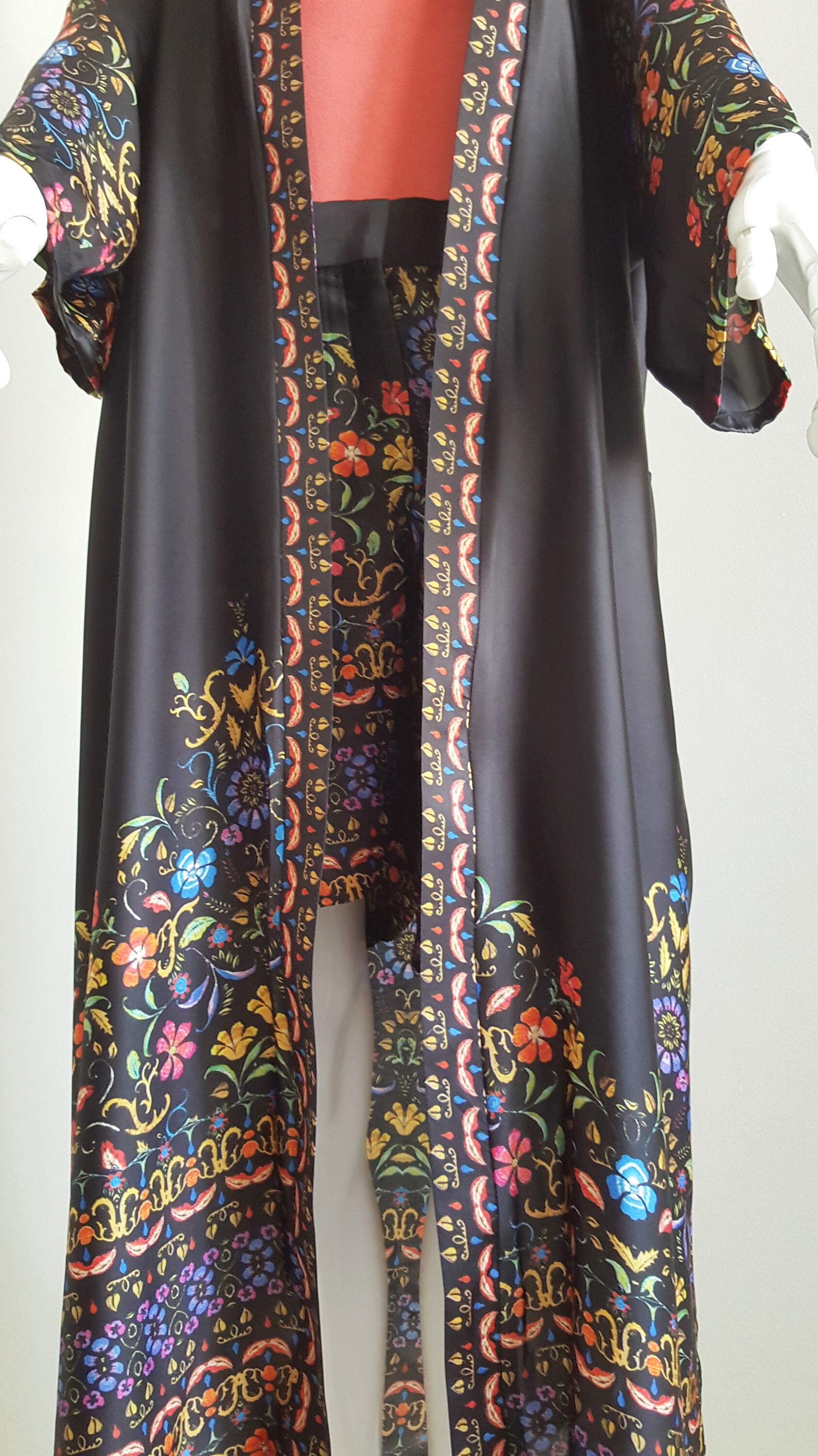 KIMONO PANTS SUIT Etsy