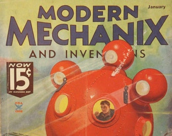 Modern Mechanix Magazine, January 1935