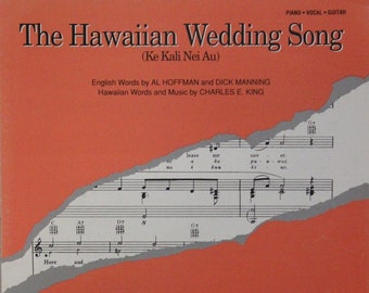 The Hawaiian Wedding Song, Ke Kali Nei Au, (Medium or Low Voice