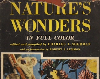Nature's Wonders Book: Full Color Photographs (1956)