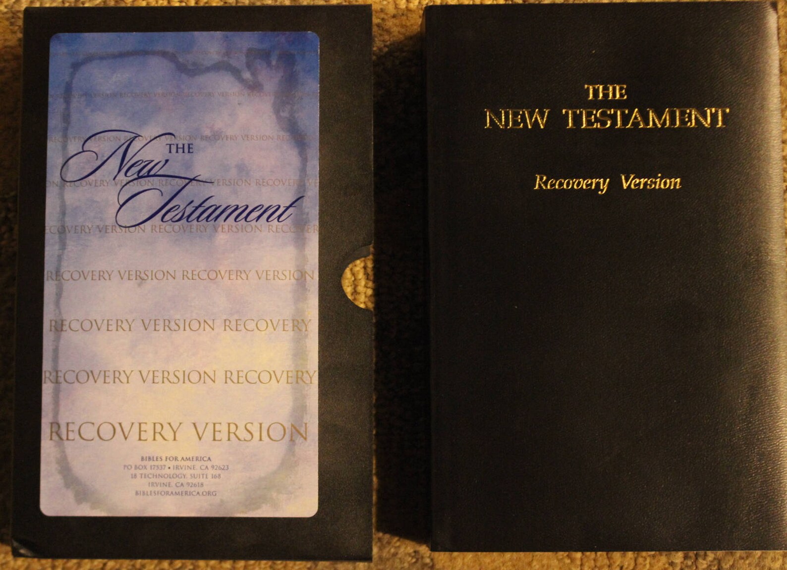 The new testament recovery version bibles for america 1991 etsy uk