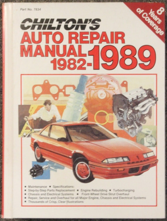 1968-1988 CHEVROLET IMPALA CAPRICE+ SHOP MANUAL / CHILTON'S SERVICE BOOK 86 87