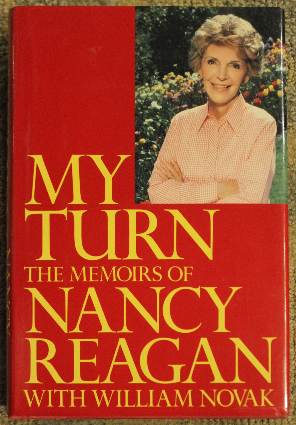 Nancy Reagan Memoir: My Turn, First Edition Autobiography (1989)