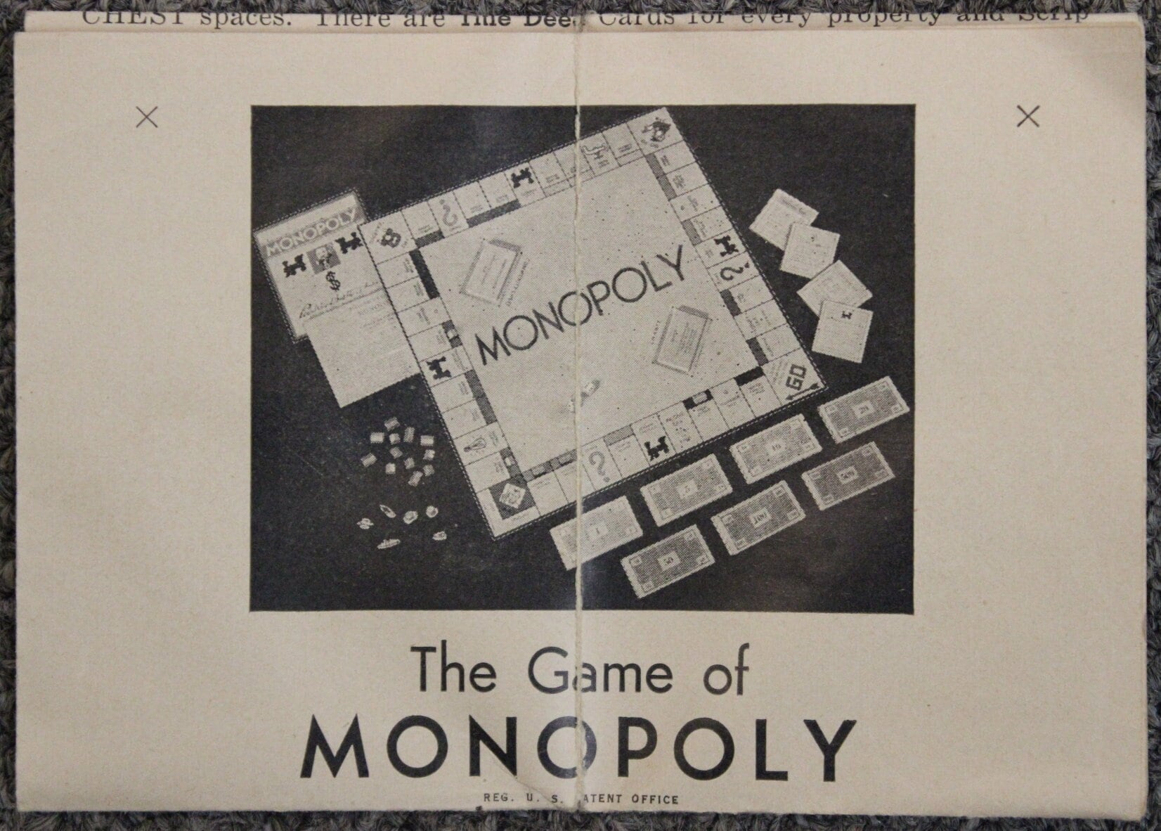 The Game of Monopoly Rulebook 1935, Parker Brothers, Inc. - Etsy