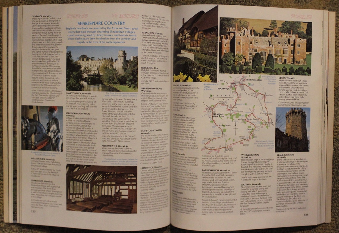 Travel Brochure/ Informational Guide and Cartographical Reference ...