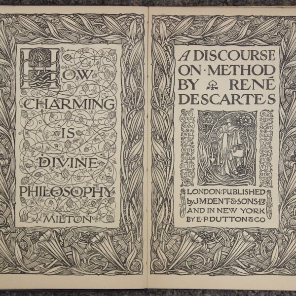 A Discourse on Method • Everyman's Library | René Descartes (E.P. Dutton & Co., New York)