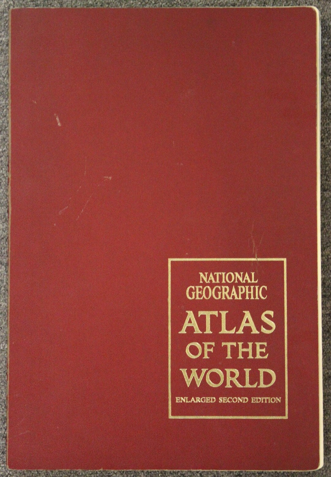 National Geographic Atlas of the World Enlarged Second Etsy