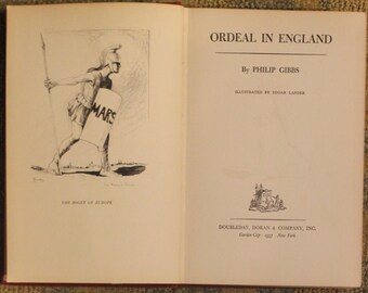 Ordeal in England | Philip Gibbs (1937, First Edition)