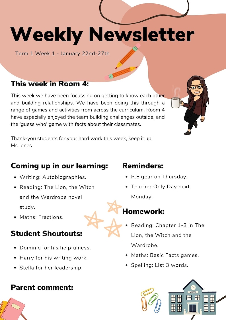 Meet the Teacher Classroom Printable Template Teacher Etsy