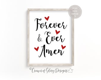 Amen Sign Printable - Etsy