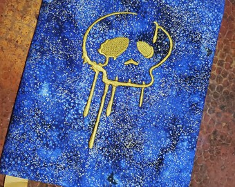 Galaxy Skull Composition Book Cover, Journal, Recipie Book, School Book, Workbook