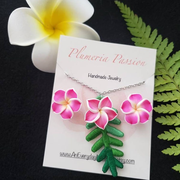 Plumeria Jewelry Etsy
