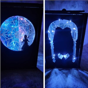 Wednesday Addams Inspired Lantern