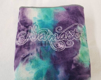 Namaste Yoga mat/ towel with anti slip grip underneath