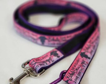 Loop de Do Inhale the Good Sh*t, Exhale the Bullsh*t Pinkscale Meditation Leash