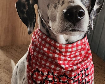 Ant Name Dog Bandana