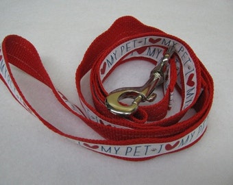 I Love My Pet Dog - Dog Leash