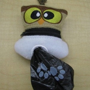 Owl Poop Bag Holder