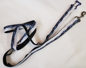 Loop de Do Watercolor Foggy Forest Mountains Leash