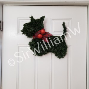Krans Schotse Terriër Scottie Dog Kerstmis