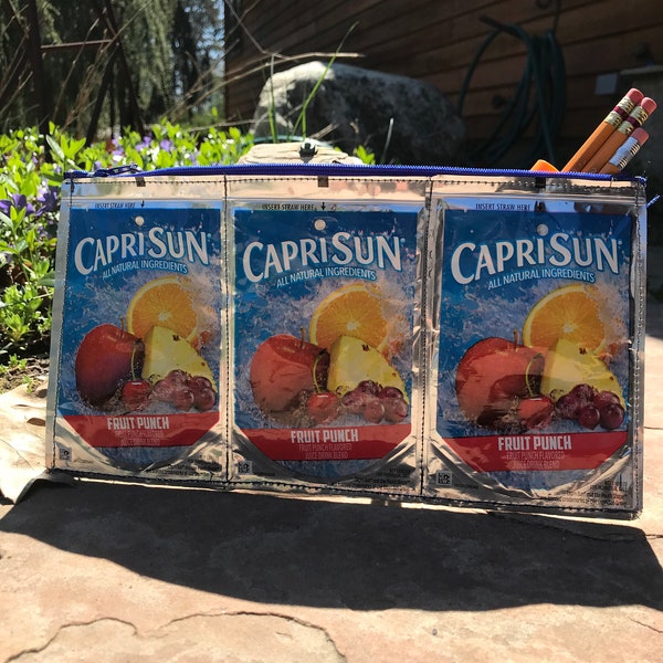 Capri Sun Zipper Pouch Pencil Case