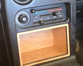Miata NA Radio Delete Cubby SVG File: Laser Cut Storage (1989-1996)