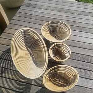 Confezione combinata quadrupla: 4 lime per cestini a spirale, piccole (rotonde e ovali), grandi (rotonde e ovali). Perfetto per Glowforge. Risparmia alla grande!!!!