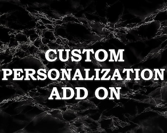 Custom Personalization Addon