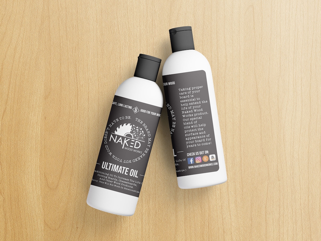 Conditioning Cutting Board Oil, Food Safe Oil Mixture, Wood