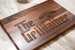 Christmas Gift for Dad or Husband - Cutting Board - The Grillfather - Grandpa gift, Father's Day Gift, Gift for Him - Naked Wood Works