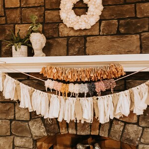 Pom Pom Garland, Spring Pom Pom Garland, Easter Egg Pom Pom Garland, Easter Garland, Spring Garland, Girl&#39;s Room Garland