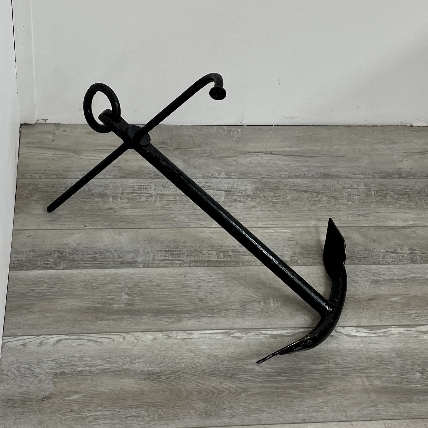 Vintage Iron Kedge Anchor Etsy