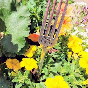 Garden Markers, Herb Garden Markers, Plant Markers Fork