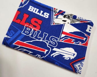 Buffalo Bills Fabric Card Wallet: Lightweight Pocket Wallet