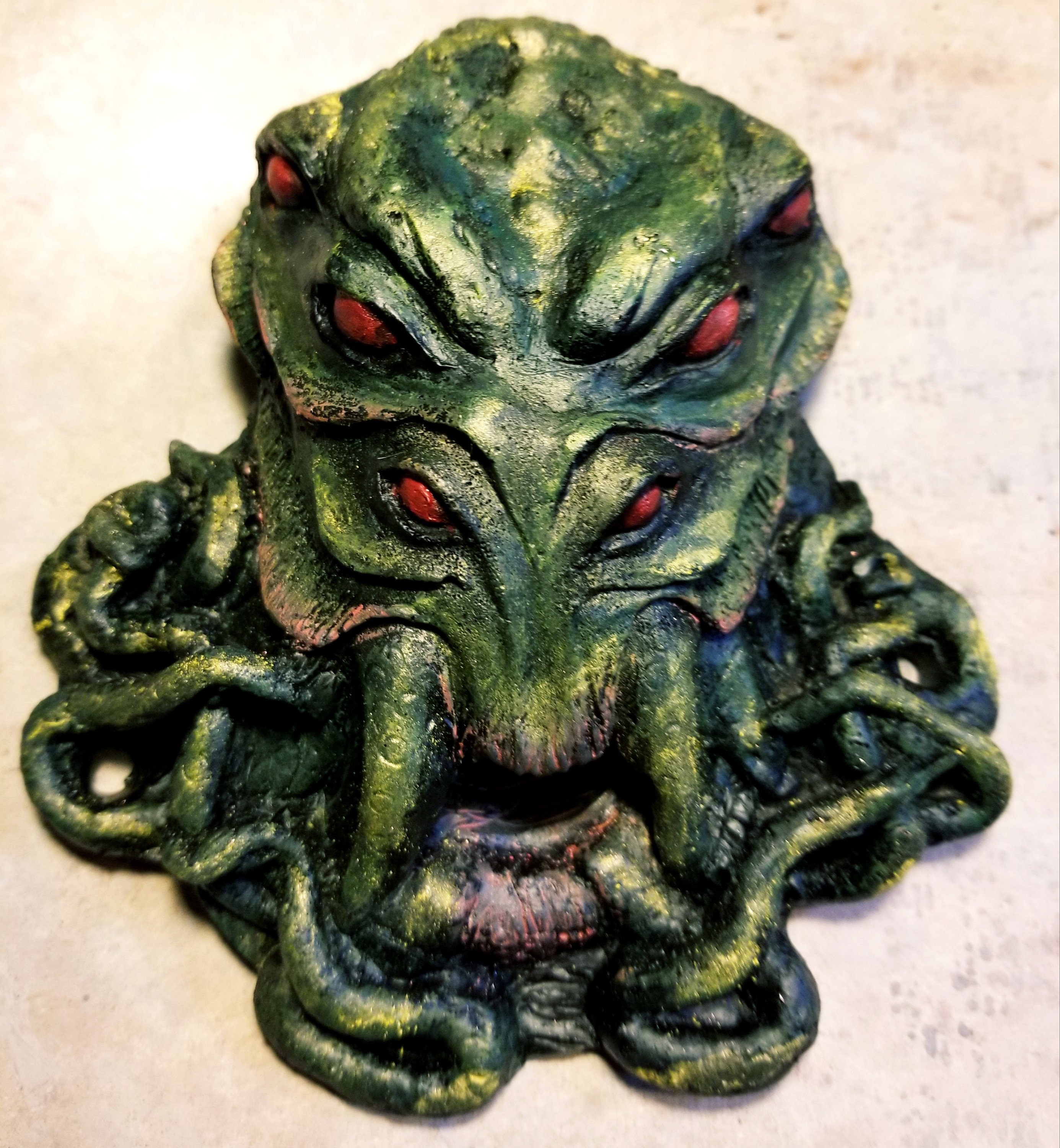 Cthulhu sculpture/air plant holder