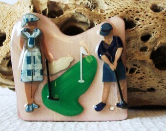 Pins By LUCINDA Golfer Ladies Woman Pin 71218B