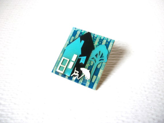 Pretty Vintage Lucinda House Pins Charming Cottag… - image 3