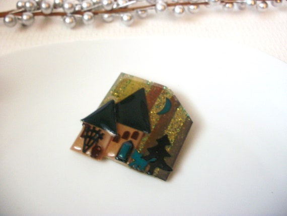 Pretty Lucinda House Pins Glitter Magic Nights No… - image 3