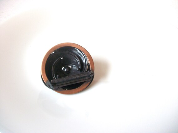 Vintage Copper Brooch Pin 110420 - image 2