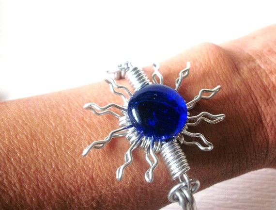 Southwestern Mexico, Silver Cobalt Blue, Sun Hand… - image 5