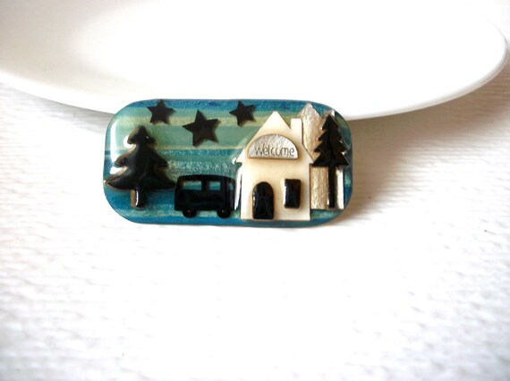 Pretty Vintage Lucinda House Pins Northern Woods … - image 3